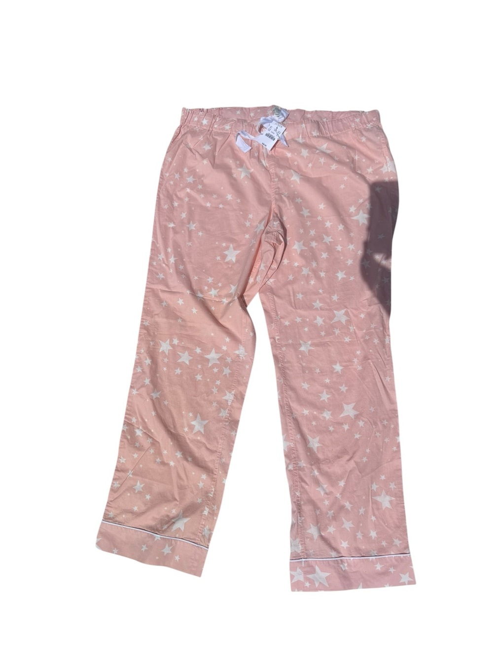 J. Crew Pink Star-Print Women’s Pajama Pants - Picture 2 of 3